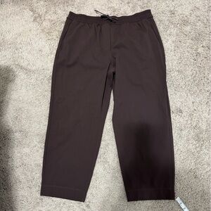 Lululemon Athletica Dark Brown tapered leg luxtreme pants